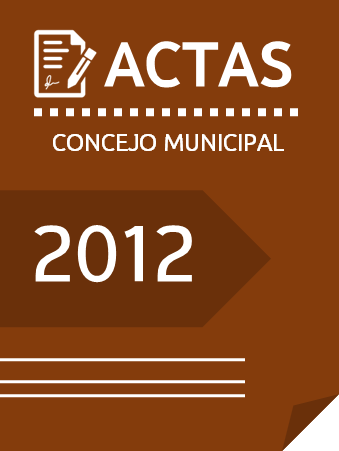 Actas 2012