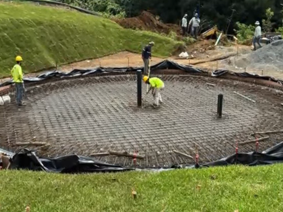 Construcción de Tanque de Almacenamiento